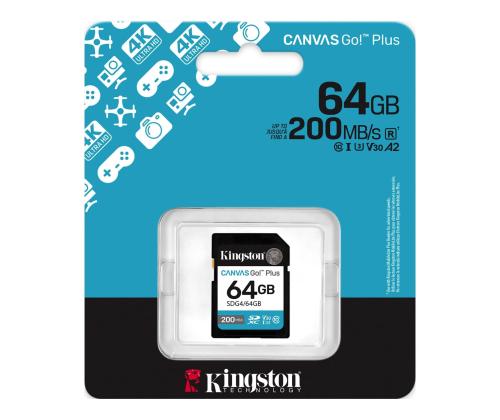MUISTI SDXC 64GB UHS-I/SDG4/64GB KINGSTON