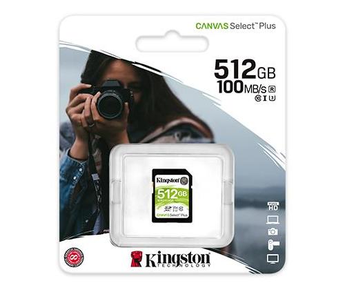 MUISTI SDXC 512GB C10/SDS2/512GB KINGSTON