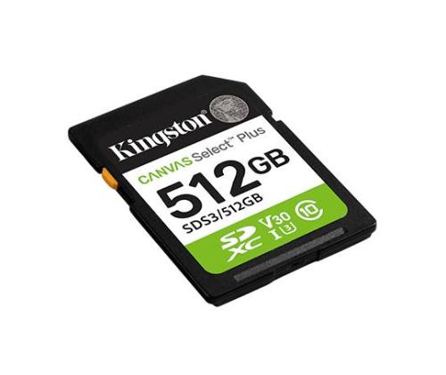 MUISTI SDXC 512GB UHS-I/SDS3/512GB KINGSTON