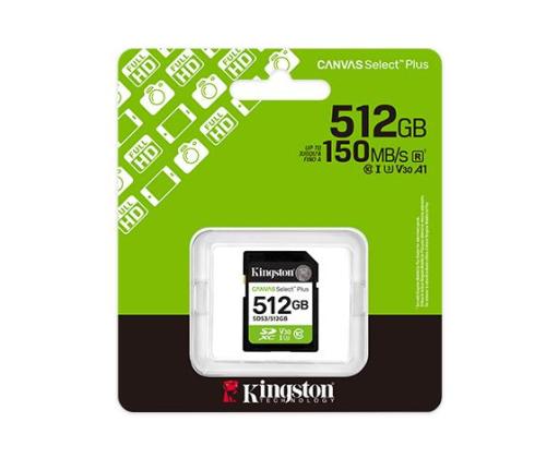 MUISTI SDXC 512GB UHS-I/SDS3/512GB KINGSTON