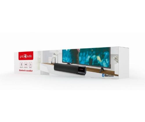 Kannettava kaiutin GEMBIRD Portable Bluetooth Musta SPK-BT-BAR400-01