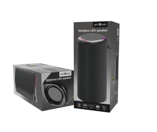 KAIUTIN BLUETOOTH/SPK-BT-LED-08L GEMBIRD GEMBIRD