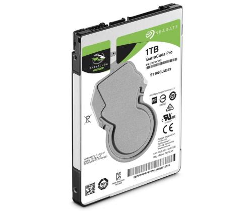 Kiintolevy SEAGATE Barracuda Pro 1TB SATA 3.0 128 MB 7200 rpm Levyt/Päät 1/2 2,5" Paksuus 7mm...
