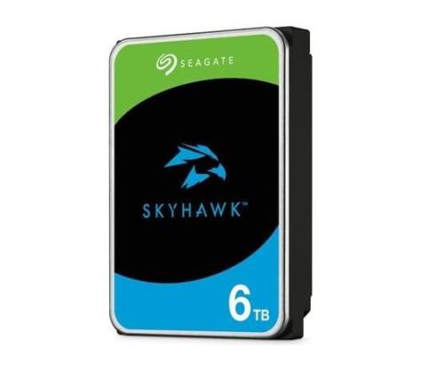 Kiintolevy SEAGATE SkyHawk 6TB SATA 256 MB 5400 rpm Levyt/pää 4/8 3,5" ST6000VX009