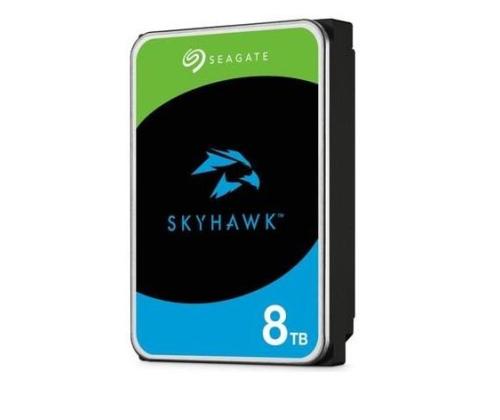Kiintolevy SEAGATE SkyHawk 8TB SATA 256 MB 5400 rpm Levyt/pää 4/8 3,5" ST8000VX010
