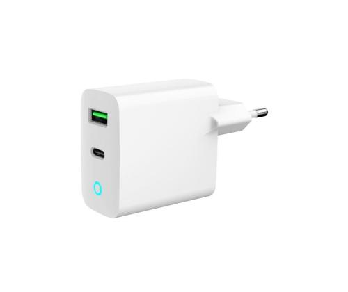 LATURI USB 20W 2PORT/TA-UC-PDQC20L-W-01 GEMBIRD