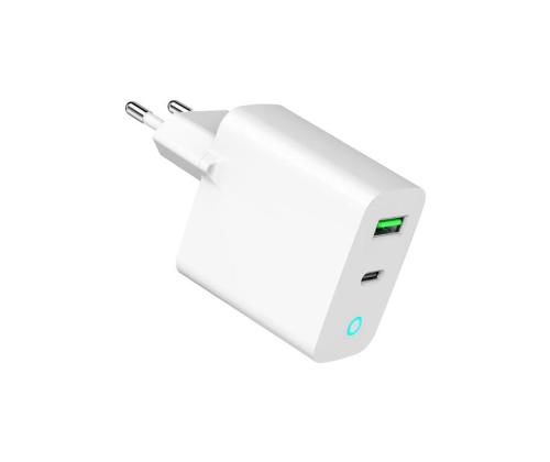 LATURI USB 20W 2PORT/TA-UC-PDQC20L-W-01 GEMBIRD