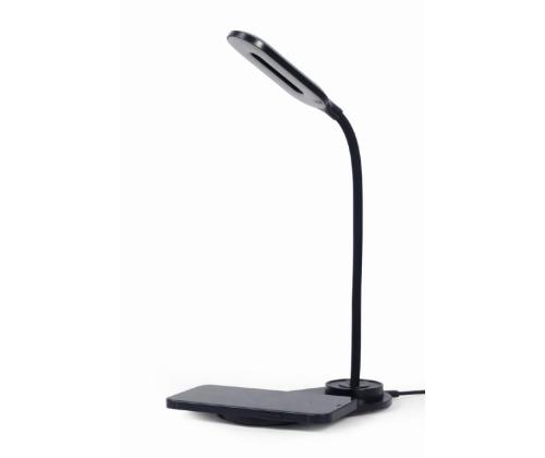 MOBIILILATURI WRL PÖYTÄVALAISIN/MUSTA TA-WPC10-LED-01 GEMBIRD