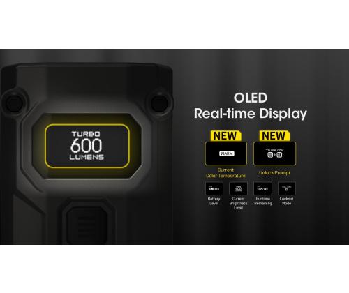 TASKULAMPPU T-SARJA 600 LUMENIA/TINI3 NITECORE