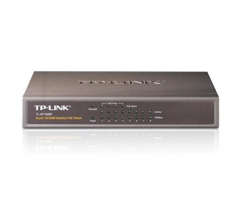 Kytkin TP-LINK 8x10Base-T / 100Base-TX TL-SF1008P TL-SF1008P