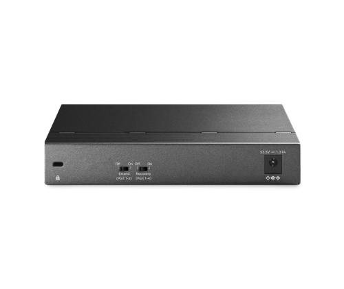 Kytkin TP-LINK TL-SG1006PP Työpöytä/jalusta 6x10Base-T / 100Base-TX / 1000Base-T PoE+ portit 4 TL...