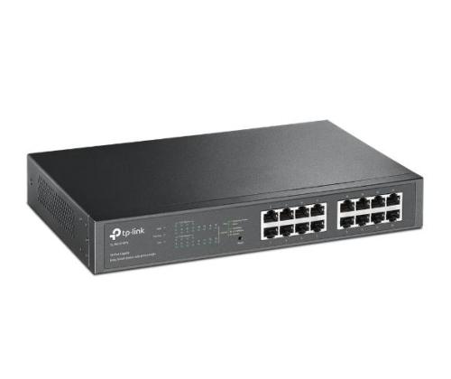 Kytkin TP-LINK Työpöytä/jalusta 16x10Base-T / 100Base-TX / 1000Base-T PoE+ portit 8 TL-SG1016PE