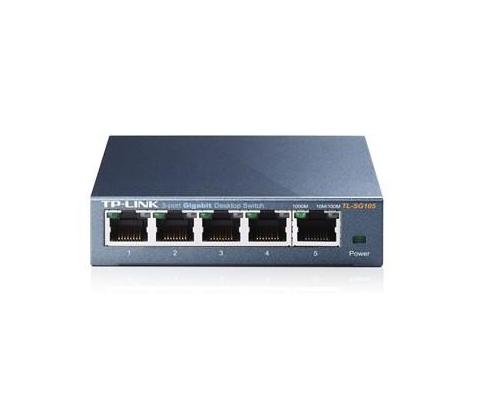 Kytkin TP-LINK 5x10Base-T / 100Base-TX / 1000Base-T TL-SG105
