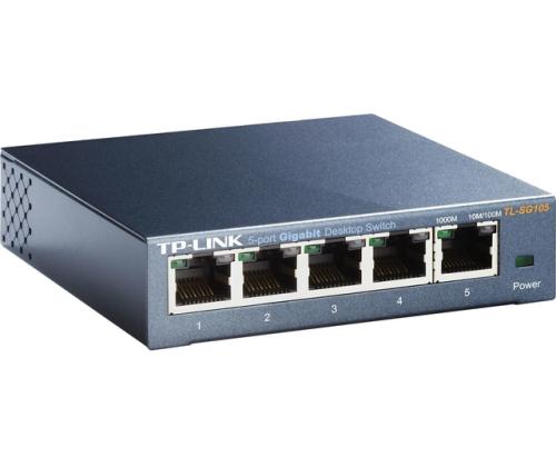 Kytkin TP-LINK 5x10Base-T / 100Base-TX / 1000Base-T TL-SG105