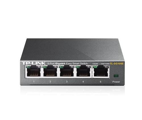 Kytkin TP-LINK 5x10Base-T / 100Base-TX / 1000Base-T TL-SG105E TL-SG105E