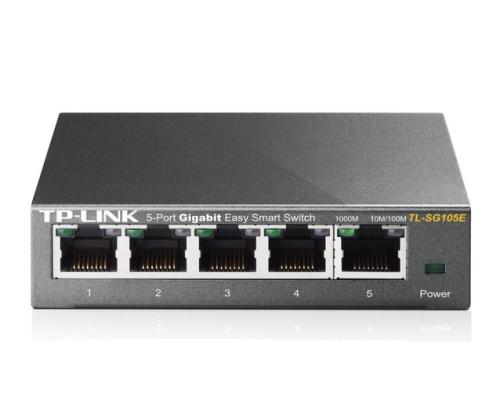 Kytkin TP-LINK 5x10Base-T / 100Base-TX / 1000Base-T TL-SG105E TL-SG105E