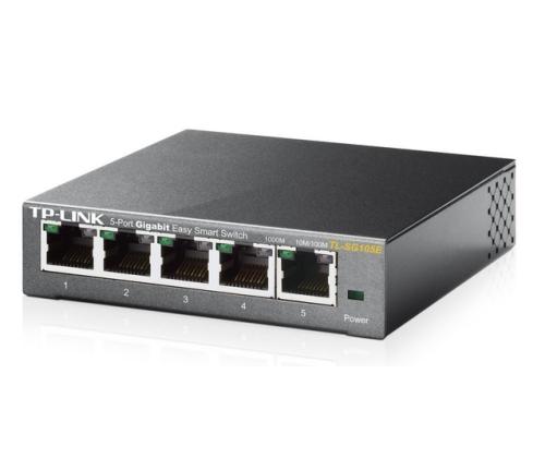 Kytkin TP-LINK 5x10Base-T / 100Base-TX / 1000Base-T TL-SG105E TL-SG105E