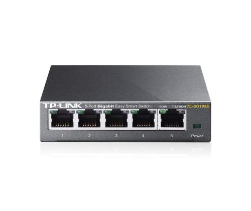 Kytkin TP-LINK 5x10Base-T / 100Base-TX / 1000Base-T TL-SG105E TL-SG105E