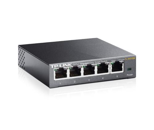 Kytkin TP-LINK 5x10Base-T / 100Base-TX / 1000Base-T TL-SG105E TL-SG105E