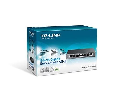 Kytkin TP-LINK 8xRJ45 TL-SG108E