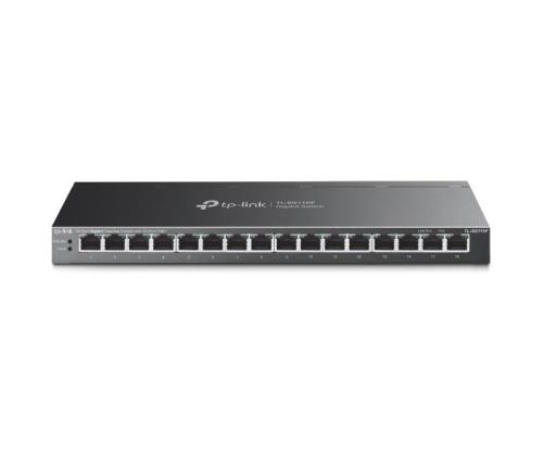 Kytkin TP-LINK PoE+ portit 16 TL-SG116P TL-SG116P