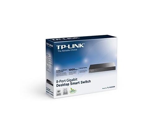 Kytkin TP-LINK Omada TL-SG2008 8xRJ45 TL-SG2008 TL-SG2008