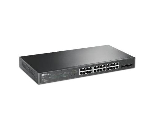 Kytkin TP-LINK Omada TL-SG2428P Tyyppi L2+ 24x10Base-T / 100Base-TX / 1000Base-T 4xSFP PoE+ portit;