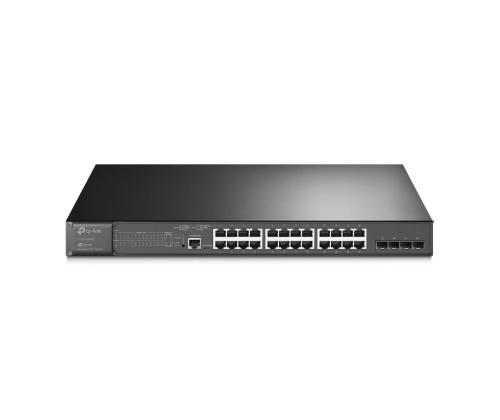Kytkin TP-LINK Omada TL-SG3428MP Teline 4xSFP 1xKonsoli 1 384 wattia TL-SG3428MP TL-SG3428MP