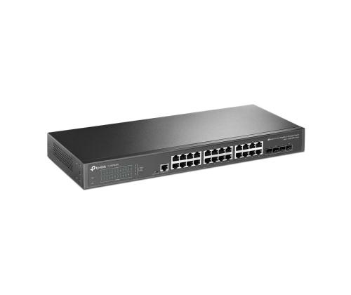 Kytkin TP-LINK Omada TL-SG3428X Tyyppi L2+ Rack 4xSFP+ 1xConsole TL-SG3428X