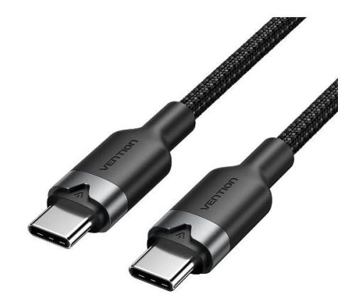 KAAPELI USB-C USB-C/1M VALKOINEN TRDWF VENTION