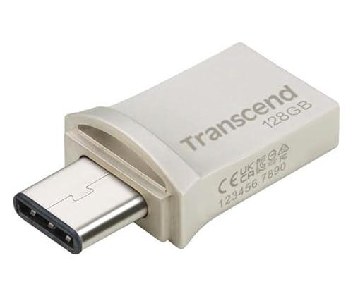 MUISTIASEMA FLASH USB3.1/128GB TS128GJF890S TRANSCEND