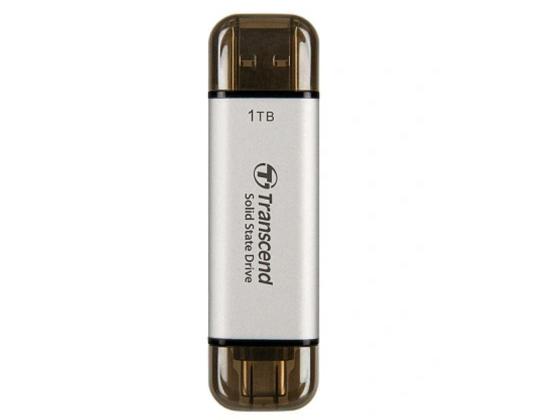 Ulkoinen SSD TRANSCEND ESD310 1TB USB-C USB 3D NAND Kirjoitusnopeus 950 Mt/s Lukunopeus 1050...