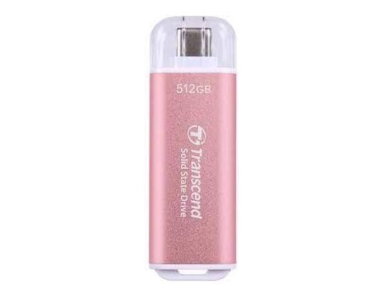 SSD USB-C 512GB EXT. PINK/TS512GESD300P TRANSCEND
