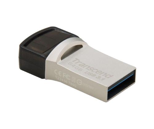 MUISTIASEMA FLASH USB3 64GB/890 TS64GJF890S TRANSCEND
