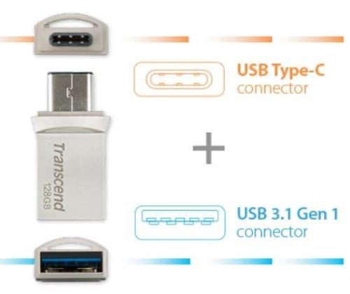 MUISTIASEMA FLASH USB3 64GB/890 TS64GJF890S TRANSCEND