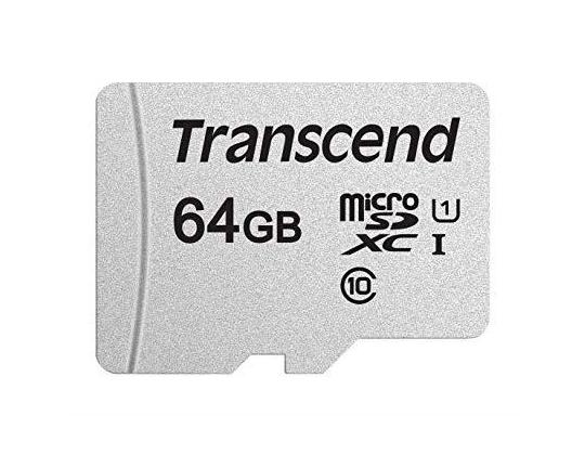 MUISTI MICRO SDXC 64GB/C10 TS64GUSD300S TRANSCEND