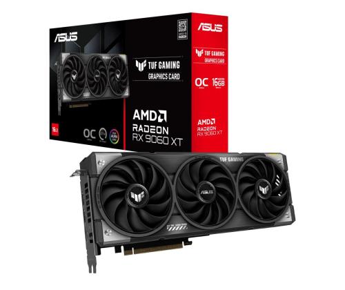 Näytönohjain ASUS AMD Radeon RX 9060 XT 16 GB GDDR6 128 bit PCIE 5.0 16x Kolminkertainen korttipaikka Fanink...