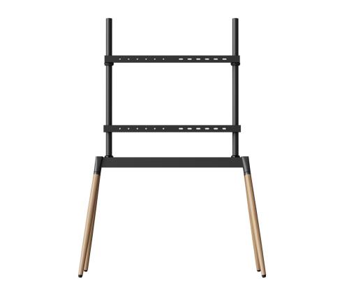 TV SET ACC FLOOR STAND 55-86"/BLK/WOOD TVS-86F-01-BK GEMBIRD GEMBIRD