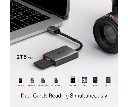 MUISTINLUKIJA USB3 SD&MICROSD/UA430 TP-LINKKI
