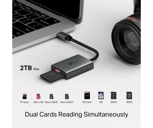 MUISTINLUKIJA USB-C SD&MICROSD/UA430C TP-LINKKI