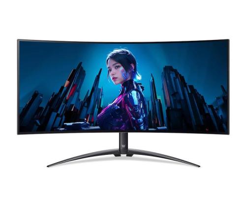LCD-monitori ACER 39 " 3440 x 1440 pikseliä UltraWide Quad HD Native kuvasuhde 21:9 OLED Curved...