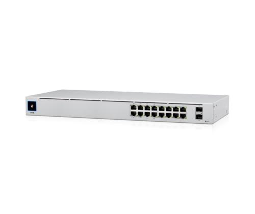 Kytkin UBIQUITI USW-16-POE Tyyppi L2 Työpöytä/jalusta teline 16x10Base-T / 100Base-TX / 1000Base-T...