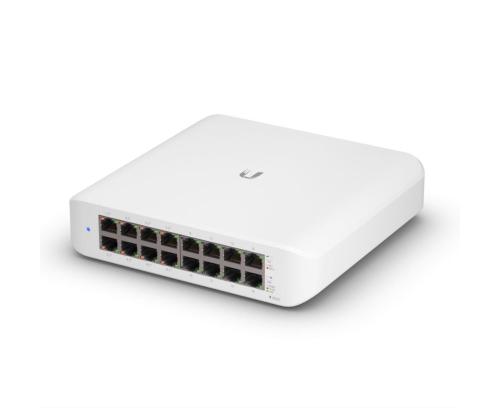 Kytkin UBIQUITI USW-LITE-16-POE Tyyppi L2 16x10Base-T / 100Base-TX / 1000Base-T PoE+ portit 8 45...