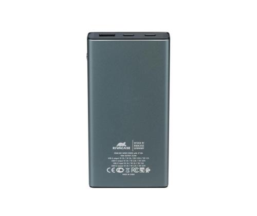 VIRTALÄHDE USB 10000MAH/VA1021 RIVACASE