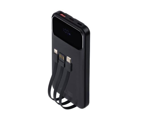 VIRTALÄHDE USB 10000MAH/VA2211 MUSTA RIVACASE