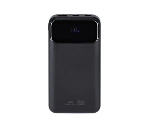 VIRTALÄHDE USB 10000MAH/VA2211 MUSTA RIVACASE