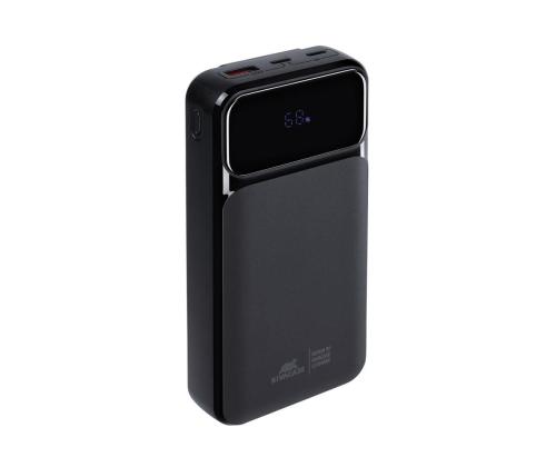 VIRTALÄHDE USB 20000MAH/VA2221 MUSTA RIVACASE