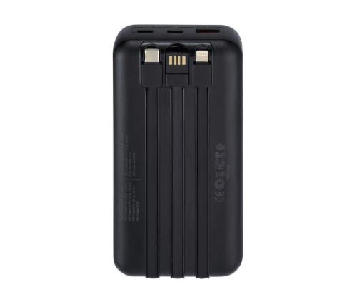 VIRTALÄHDE USB 20000MAH/VA2221 MUSTA RIVACASE