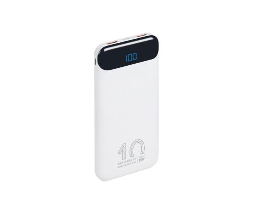 POWER BANK USB 10000MAH/VA2540 VALKOINEN RIVACASE