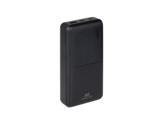 VIRTAPANKKI USB 20000MAH/MUSTA VA2571 RIVACASE